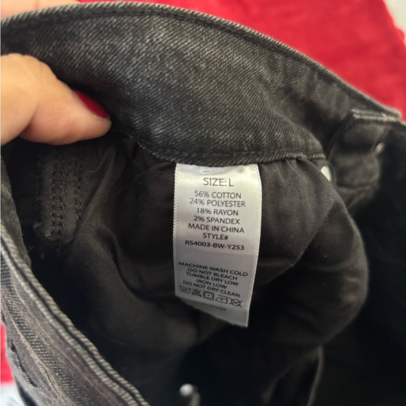 Denim Mini Skirt - Picture 3 of 4